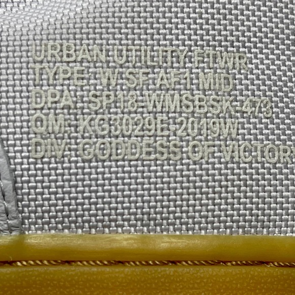 Nike Special Field Air Force 1 Mid Women's Sz 6 Vast Gray Leather 1373:L.3.3 - Picture 11 of 12